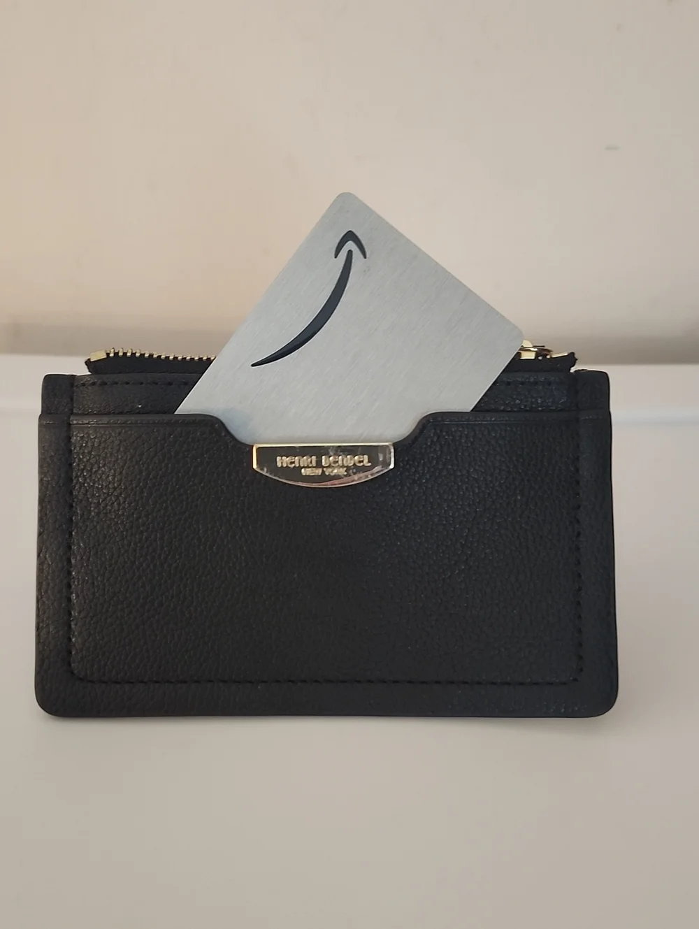 Ted Baker Crossbody/Saddle Bag w/Free Henri Bendel Cardholder/Keychain